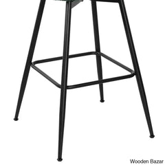 Ayidenc Swivel Boucle Upholstered Counter & Bar Stool (Set Of 3)