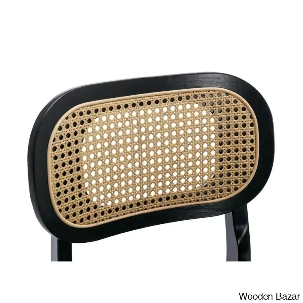 Azaraho Swivel Solid Wood 25.5āā Counter And Bar Stool (Set Of 2)