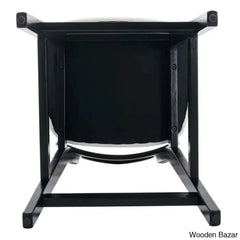 Azaraho Swivel Solid Wood 25.5āā Counter And Bar Stool (Set Of 2)