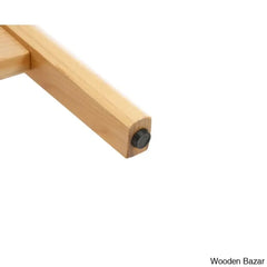 Azaraho Swivel Solid Wood 25.5āā Counter And Bar Stool (Set Of 2)