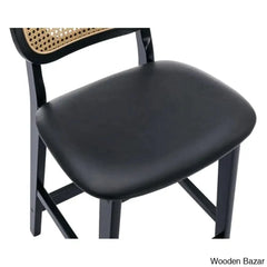 Azaraho Swivel Solid Wood 25.5āā Counter And Bar Stool (Set Of 2)