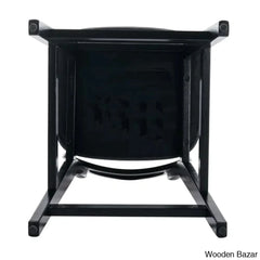 Azaraho Swivel Solid Wood 25.5āā Counter And Bar Stool (Set Of 2)