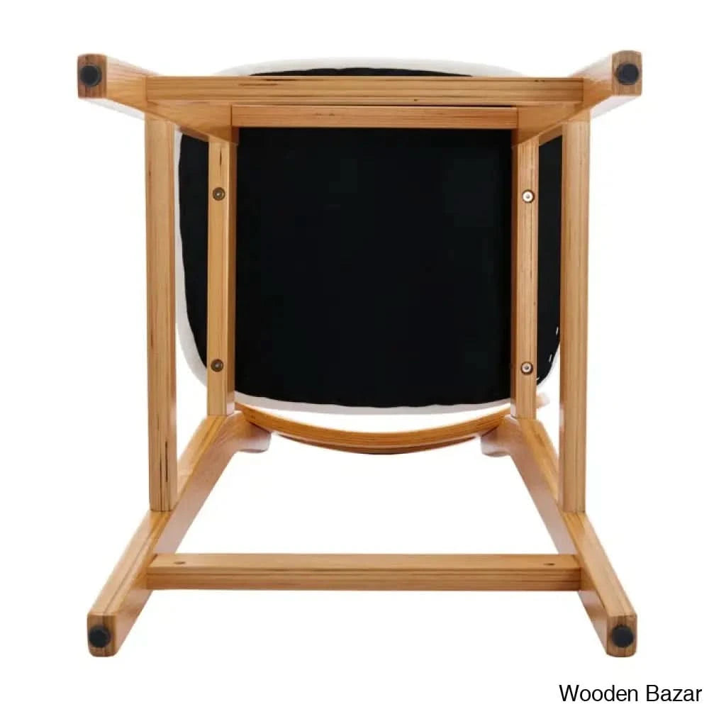 Azaraho Swivel Solid Wood 25.5āā Counter And Bar Stool (Set Of 2)