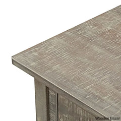 Batotana 59’’ Rustic Distressed Console Table With 4 Drawers And Shelf Entryway Sofa