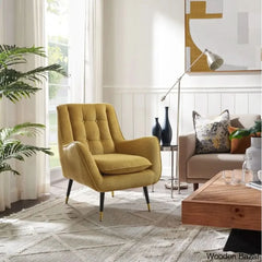 Bedroom Chair Set of 2 with cushion desing that is unique and well finishing