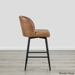 Benedito Swivel 27.1’’ Counter Stool (Set Of 3)