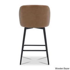 Benedito Swivel 27.1’’ Counter Stool (Set Of 3)