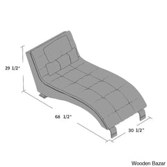 Chaise Lounge - Wooden Bazar
