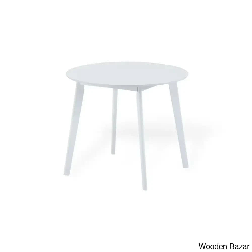 Blaan New 2 Seater Dining Table Set - Wooden Bazar