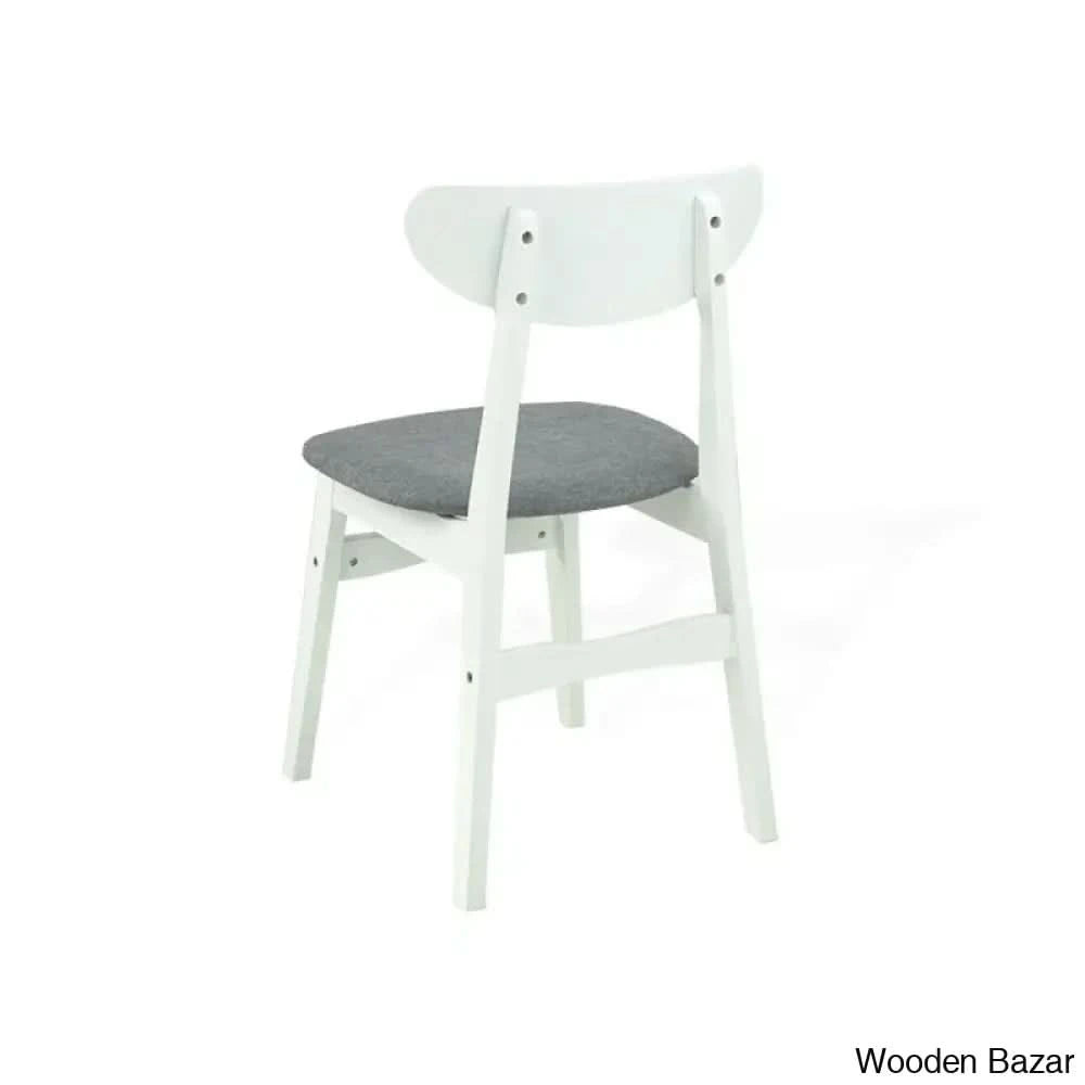 Blaan New 2 Seater Dining Table Set - Wooden Bazar