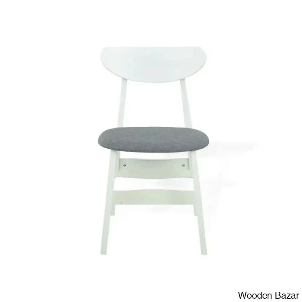 Blaan New 2 Seater Dining Table Set - Wooden Bazar