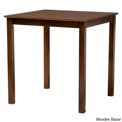 Blaine Wooden 4 Seater Dining Table Set - Bazar