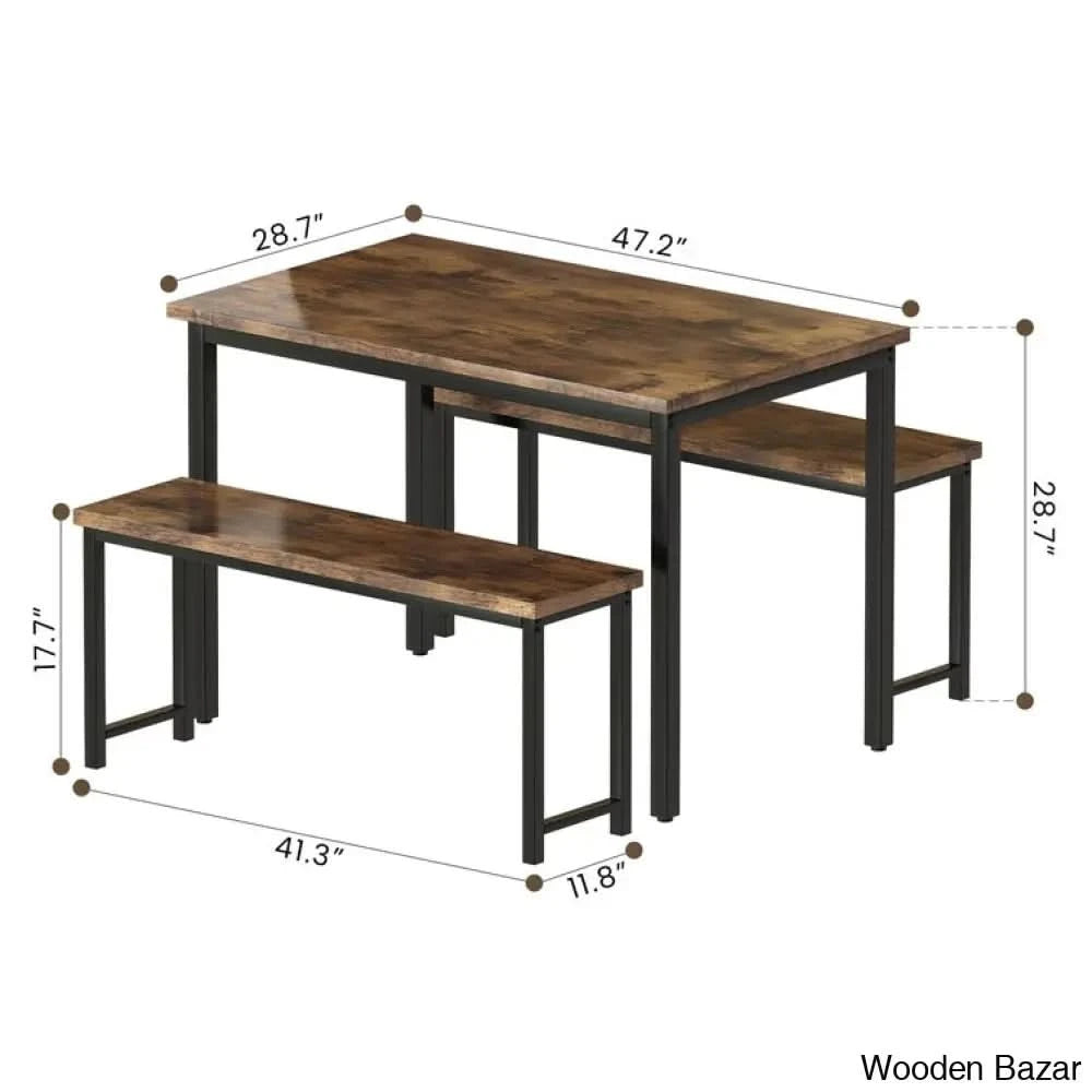 dining set - Wooden Bazar