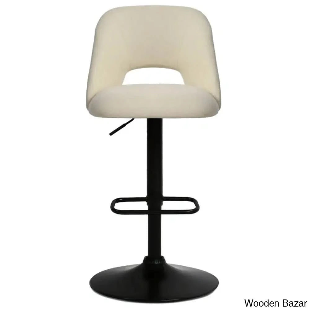 Bridgettec Swivel Adjustable Height Counter And Bar Stool (Set Of 2)