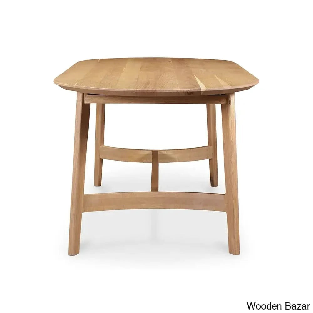 Brom Dining Table For Timeless Design In Teak Wood