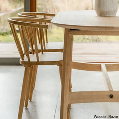 Brom Dining Table For Timeless Design In Teak Wood