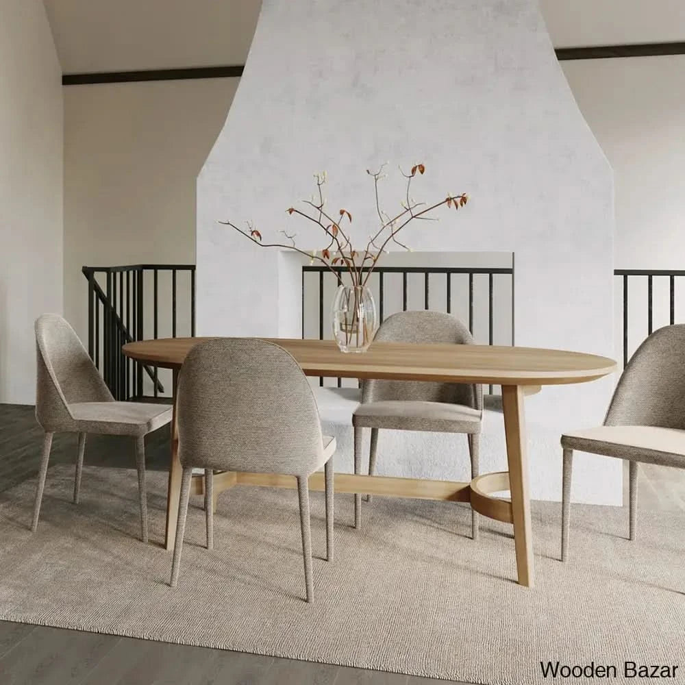 Brom Dining Table For Timeless Design In Teak Wood