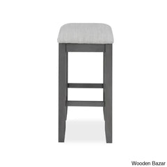 Bryce New 2 Seater Wooden Trestle Dining Set - Bazar