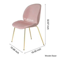 Cady 4 Seater Double Pedestal Dining Table Set - Wooden Bazar