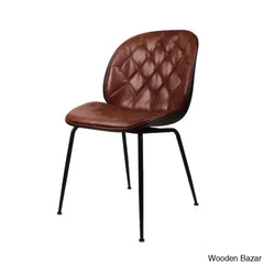 Cady 4 Seater Double Pedestal Dining Table Set - Wooden Bazar