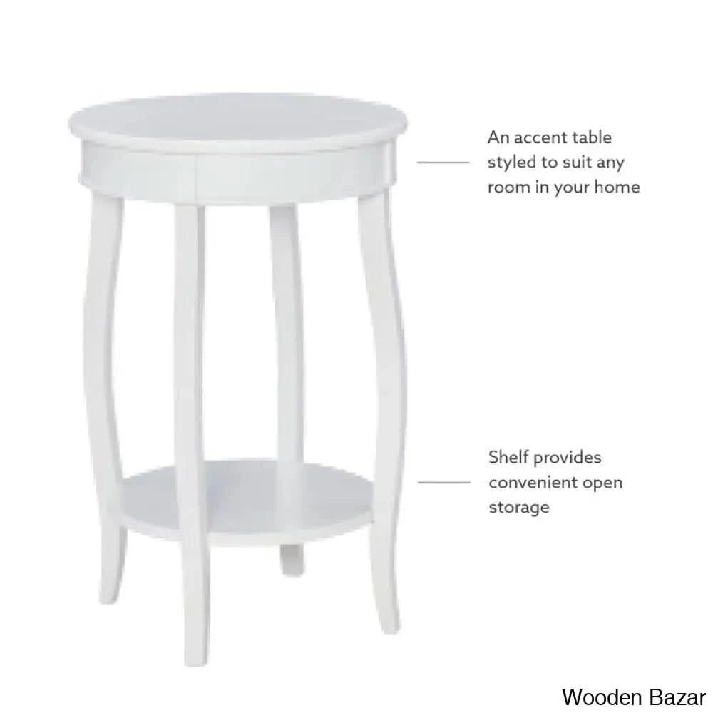 Bedside Table - Wooden Bazar