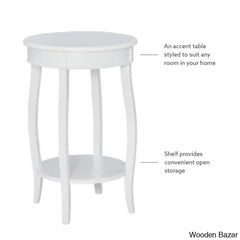 Bedside Table - Wooden Bazar