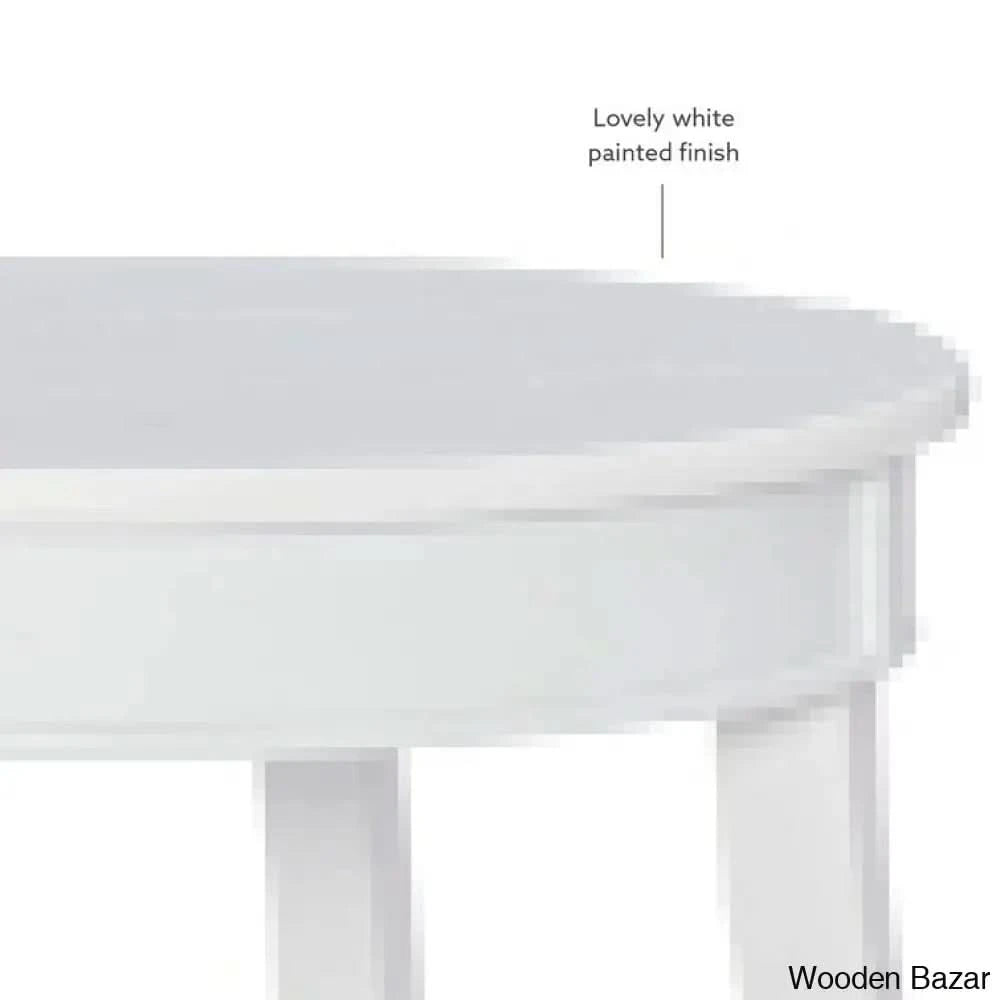 Bedside Table - Wooden Bazar