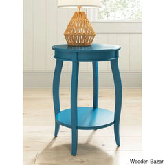 Bedside Table - Wooden Bazar