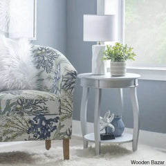 Bedside Table - Wooden Bazar