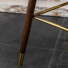 Carrazcox Upholstered Counter And Bar Stool With Solid Wood Frame (Set Of 2)