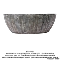 Cassius Solid Wood Single Drum Coffee Table Center Table