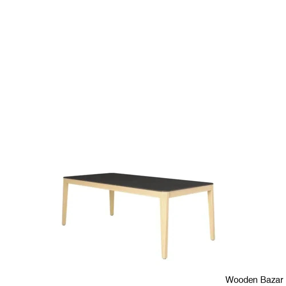 Charlton Luxury 8 Seater Wooden Dining Table Set - Bazar