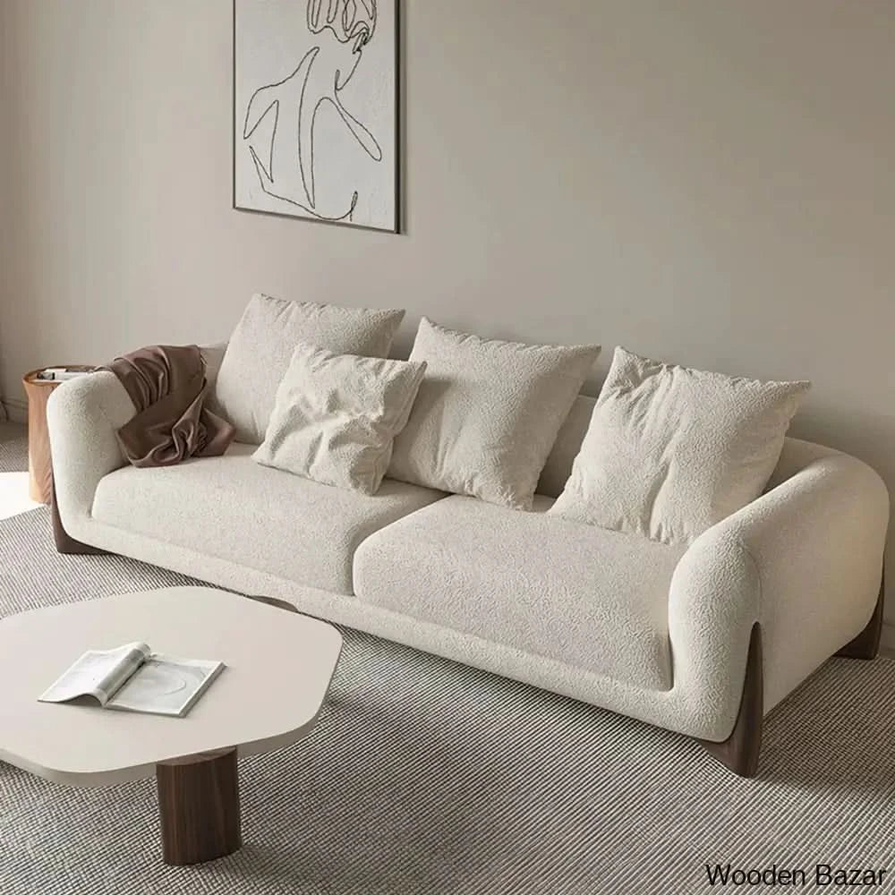 Chatillion Modern Luxury Bouclé 3-Seater Sofa - Chic Comfort For Contemporary Living