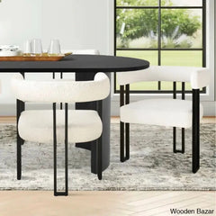 Chesney New 6 Seater Double Pedestal Dining Set