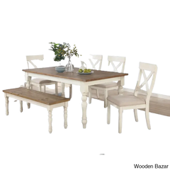 dining set - Wooden Bazar