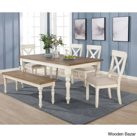 dining set - Wooden Bazar