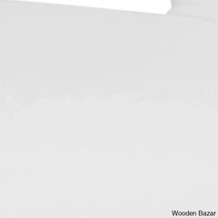 Contemporarylo Vinyle Swivel Rounded Orbit-Style Back Adjustable Height Counter And Bar Stool With