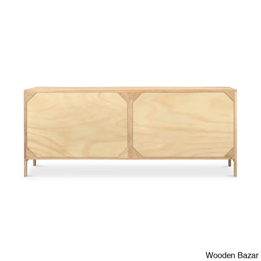 Crafted Comfort Teeda 6-Drawer Chest Spacious Elegant Storage With Timeless Design