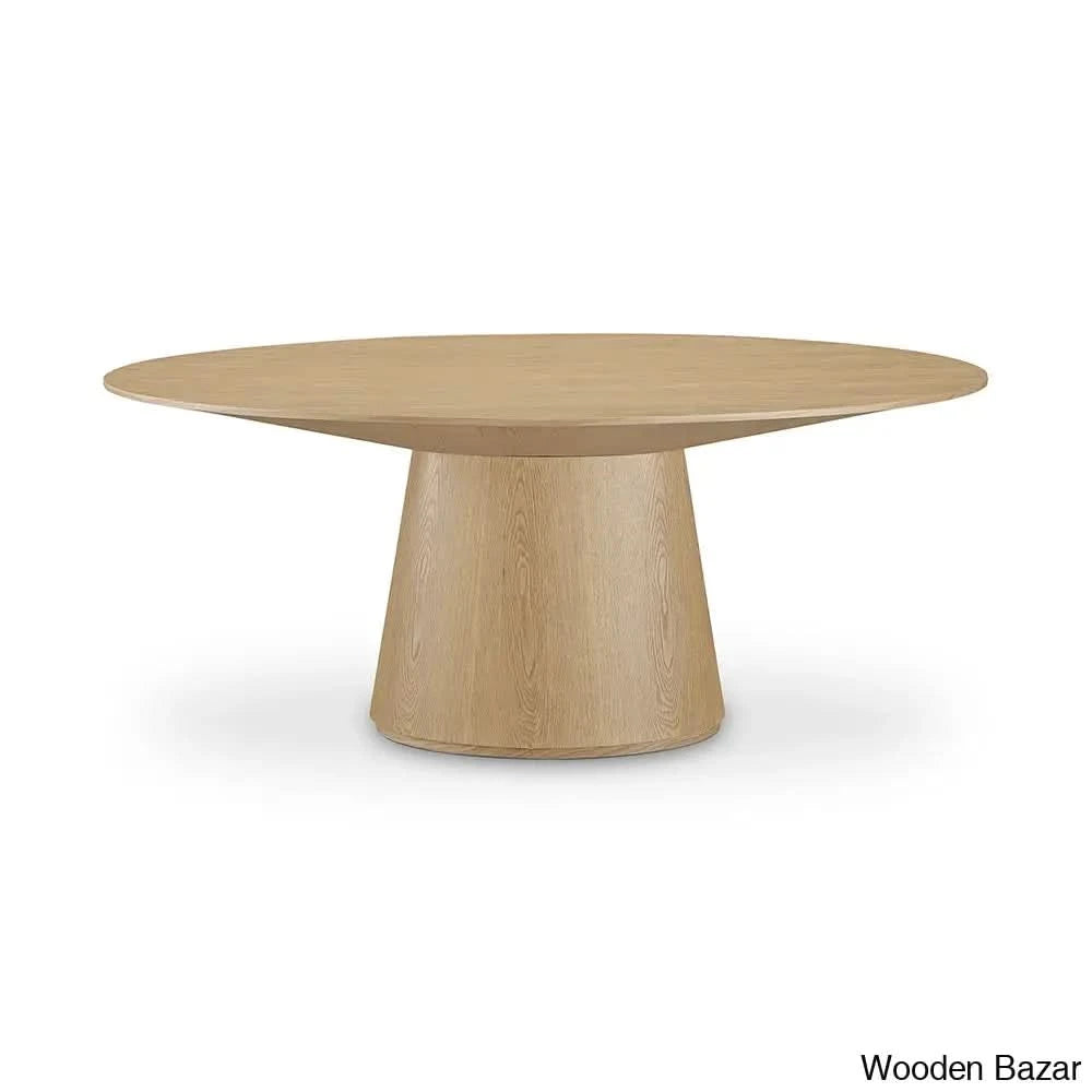 Dallin Oval Dining Table Timeless Design And Elegance