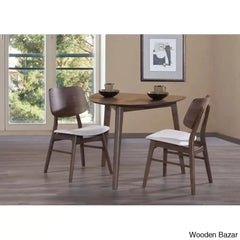 Daster Best 2 Seater Teak Wood Dining Set For Modern Homes
