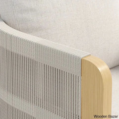 Delsie 6 Seater Aluminium Outdoor Dining Table Set With Extendable And Wooven Arm Chair