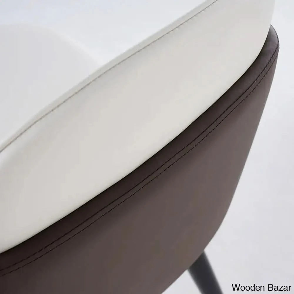 Dorothy 70.9’’ Modern Dining Set With Sintered Stone Table Top And 6 Sleek Chairs