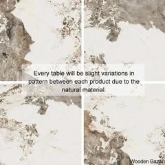 Dorothy 70.9’’ Modern Dining Set With Sintered Stone Table Top And 6 Sleek Chairs