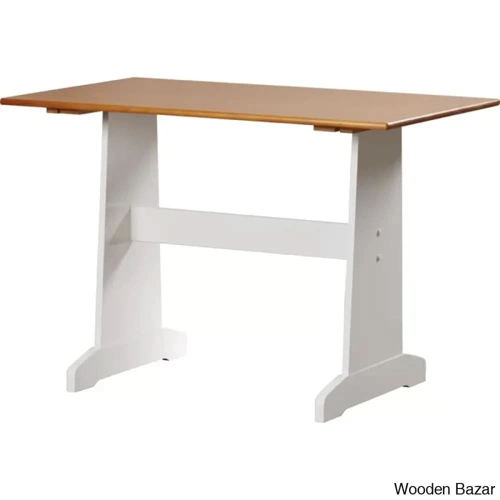 Dragon 5 Seater Corner Pine Breakfast Nook With Hidden Storage