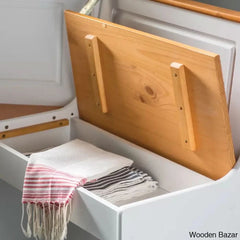 Dragon 5 Seater Corner Pine Breakfast Nook With Hidden Storage