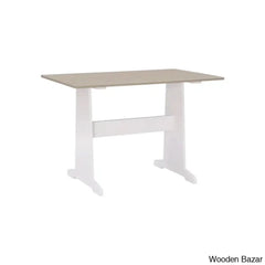 Dragon 5 Seater Corner Pine Breakfast Nook With Hidden Storage