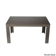 Dunstan Stylish 4 Seater Dining Table Set - Wooden Bazar