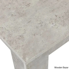 Dunstan Stylish 4 Seater Dining Table Set - Wooden Bazar