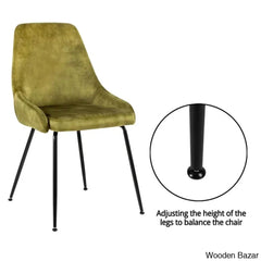 Dunstan Stylish 4 Seater Dining Table Set - Wooden Bazar