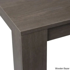 Dunstan Stylish 4 Seater Dining Table Set - Wooden Bazar